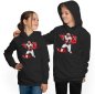 Preview: Hooded Sweatshirt Hoodie Kids - American Football in Oil Colors i489